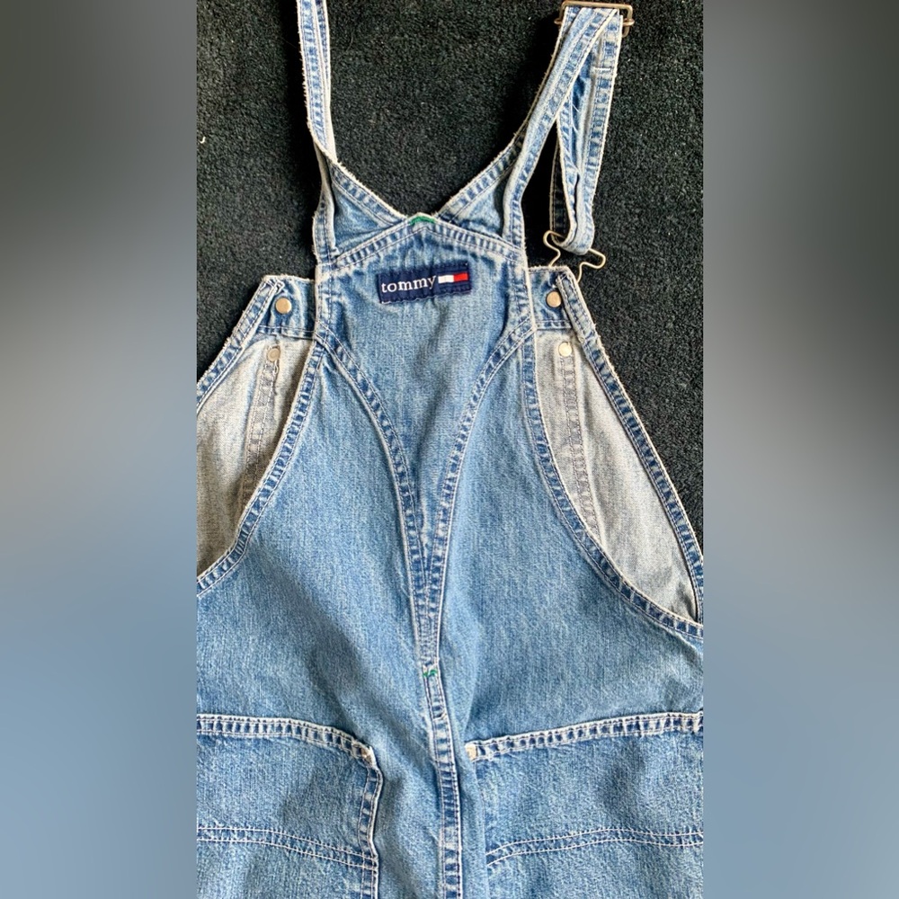 Vintage Tommy Hilfiger painter pants bib overalls size M